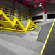 Illustration for article titled A Mountain Range of Shelves Turns This Kids' Library Into a Playground